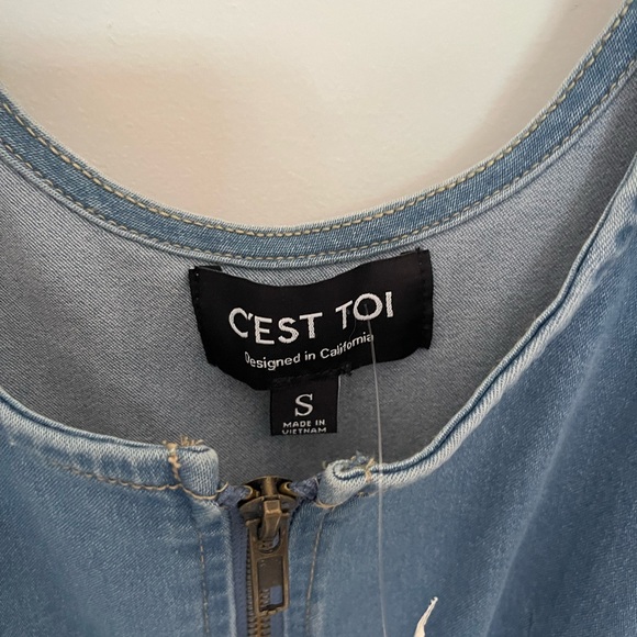 C’est Toi  jean dress - Picture 2 of 3